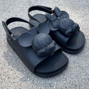 Mini Melissa Mickey Minnie Beach Slide Sandals size 9 toddler